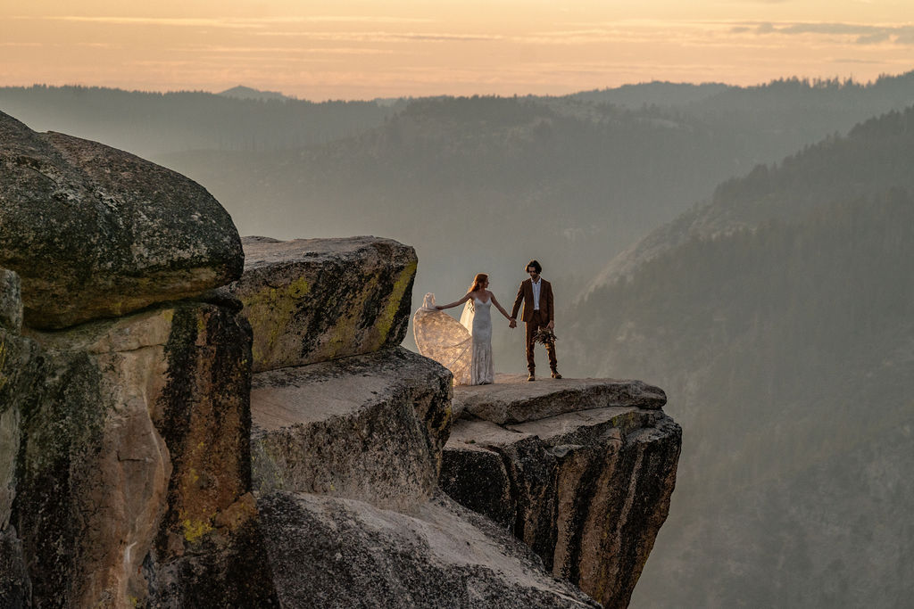 couple at their elopement