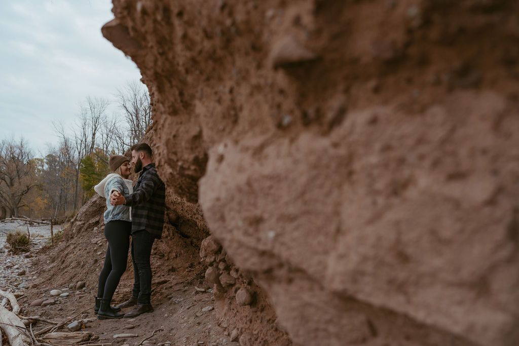 couple looking at each other