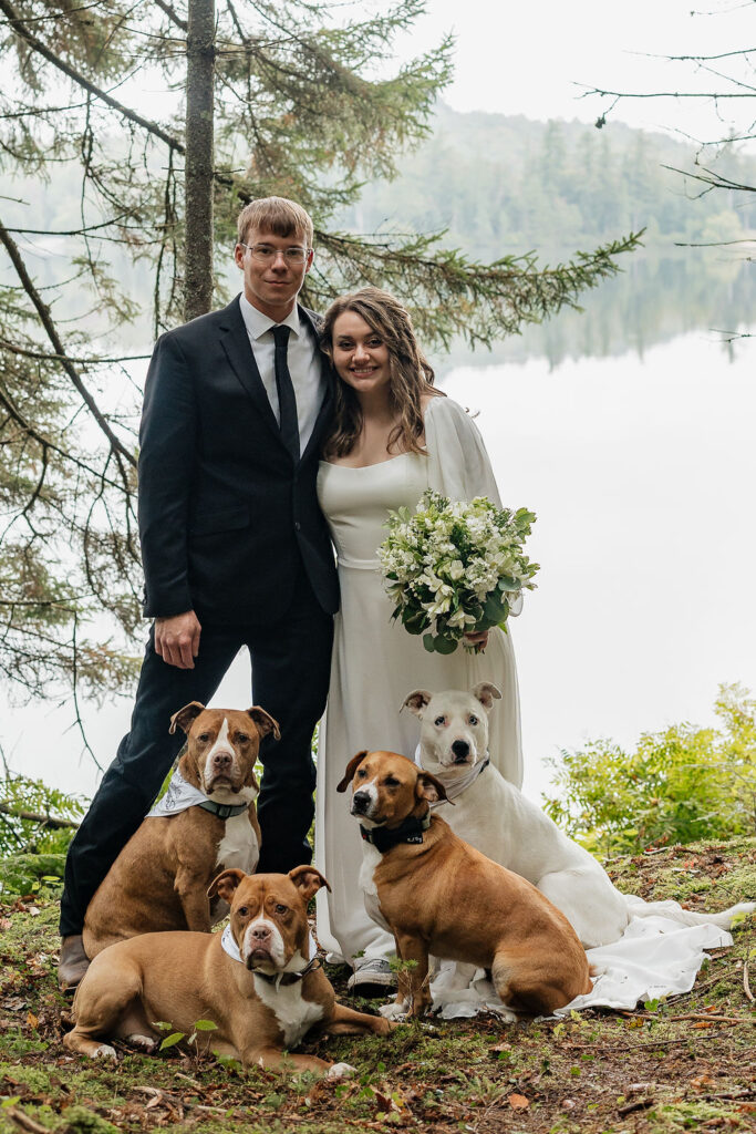 Intimate and Intentional Elopement at Old Forge, New York