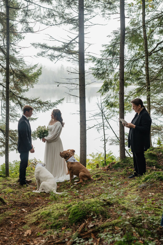 Intimate and Intentional Elopement at Old Forge, New York