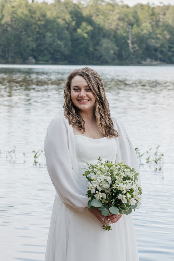 portrait of the bride