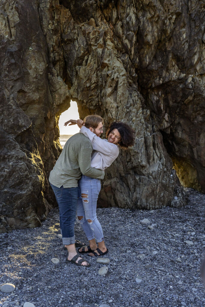 The Best Engagement Photo Location in Olympic National Park