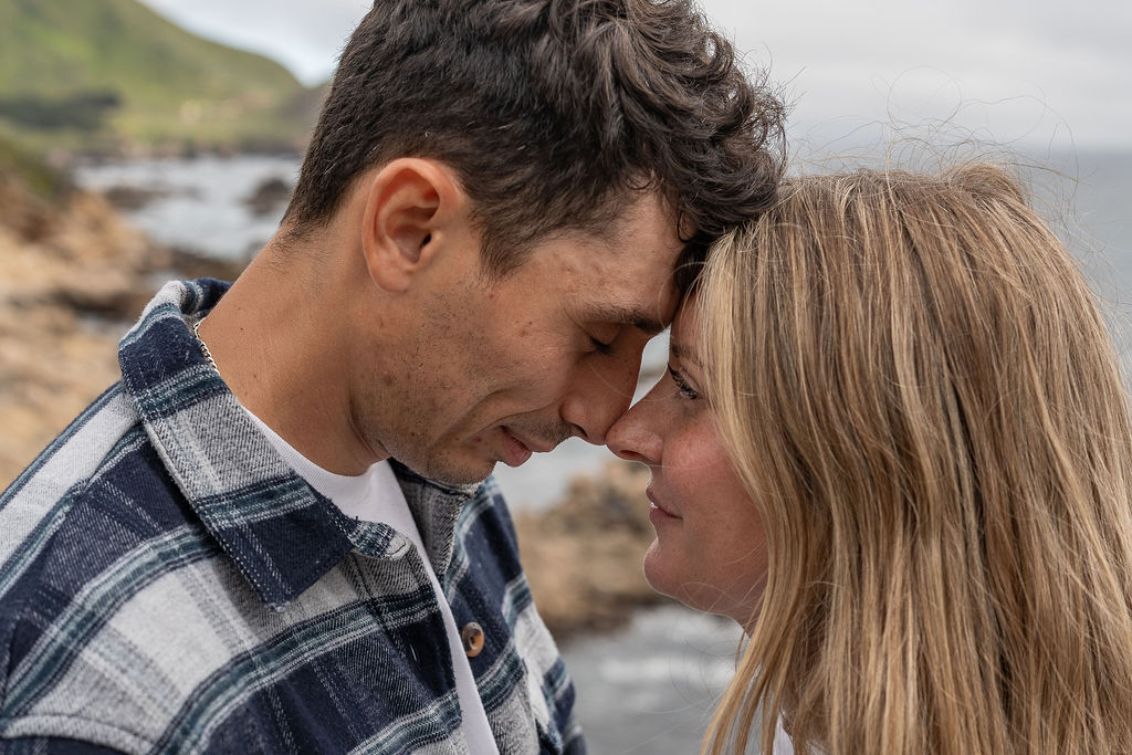 couple smiling to each other 