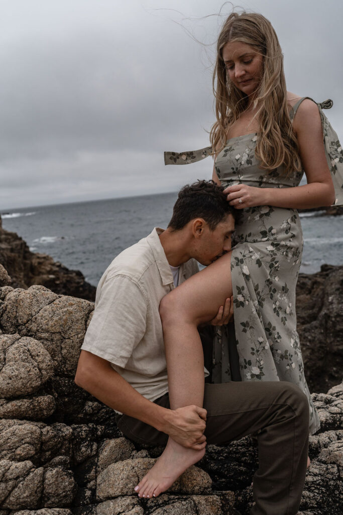 Fun and Adventurous Engagement Session in Big Sur, CA