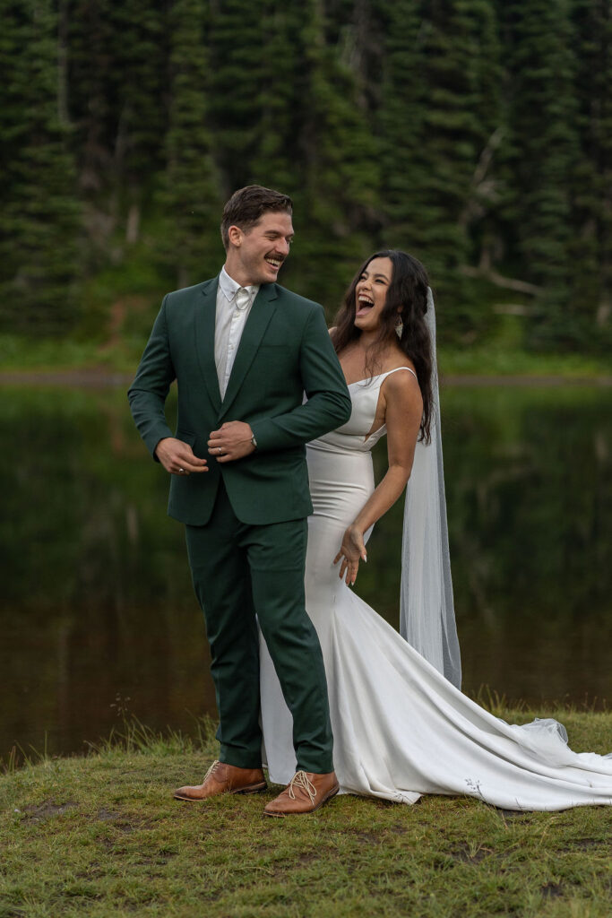 Adventure Elopement at Mount Rainer National Park