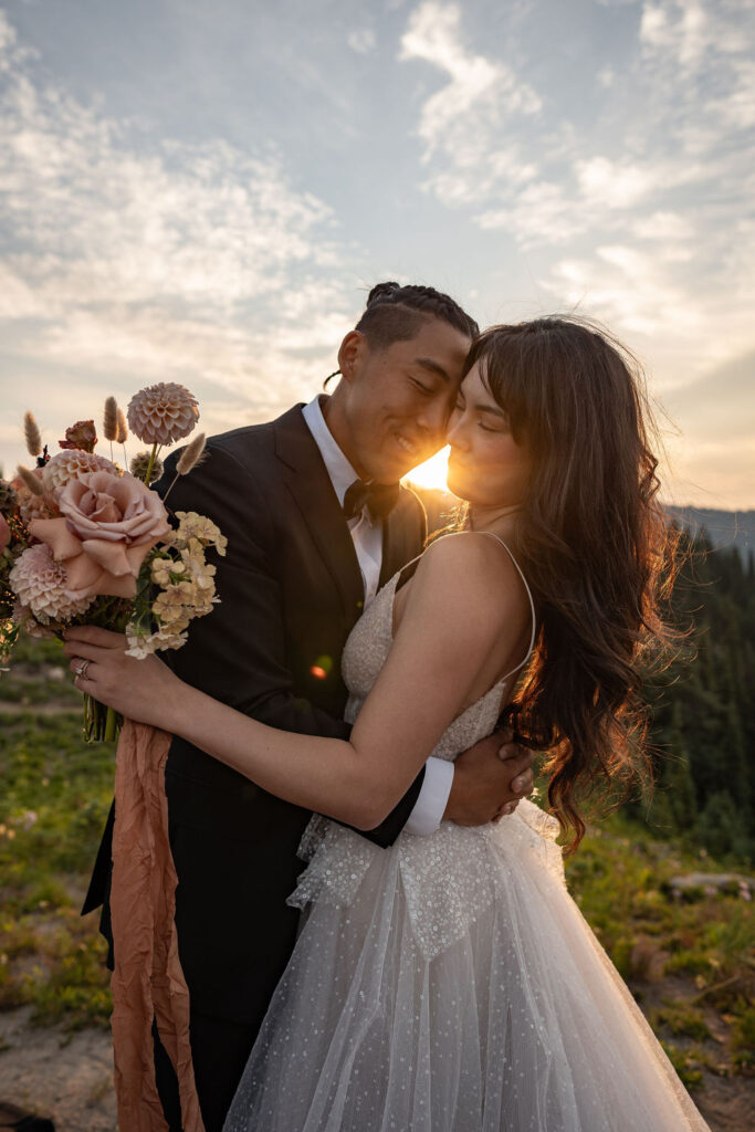 golden hour couple photoshoot