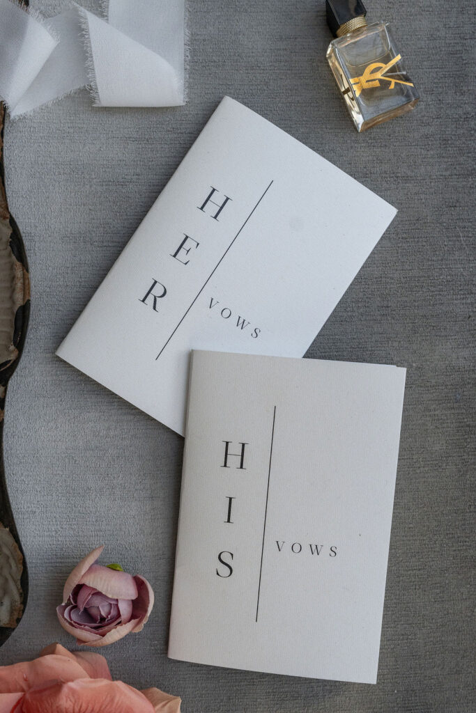 cute vow books