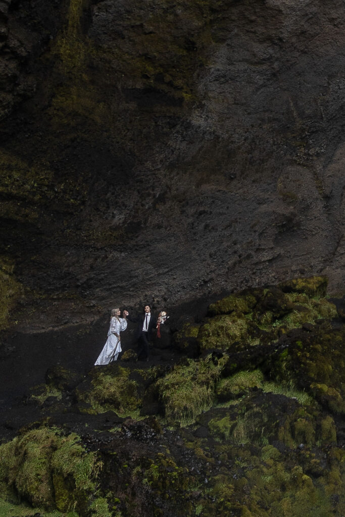 cute couple at their dream adventurous elopement