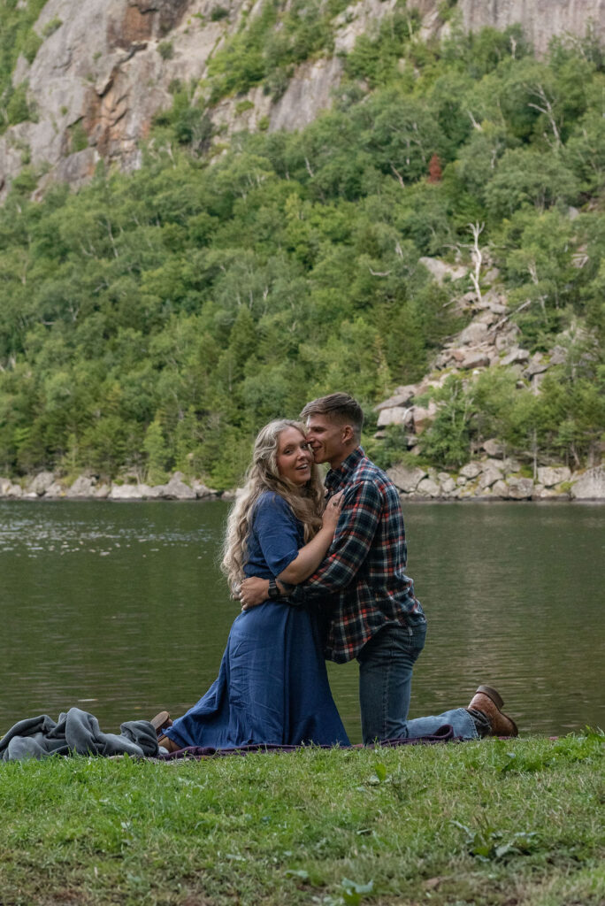 couple at their dream engagement