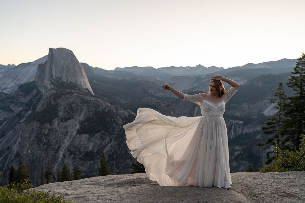 Sunrise to Sunset: Emma & August’s Epic Yosemite National Park Elopement