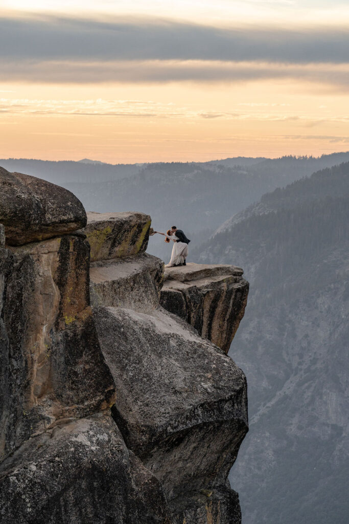 stunning bridal session in taft point