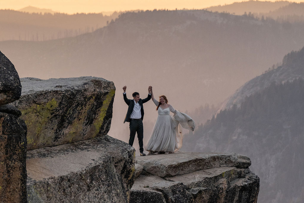 Sunrise to Sunset: Emma & August’s Epic Yosemite National Park Elopement