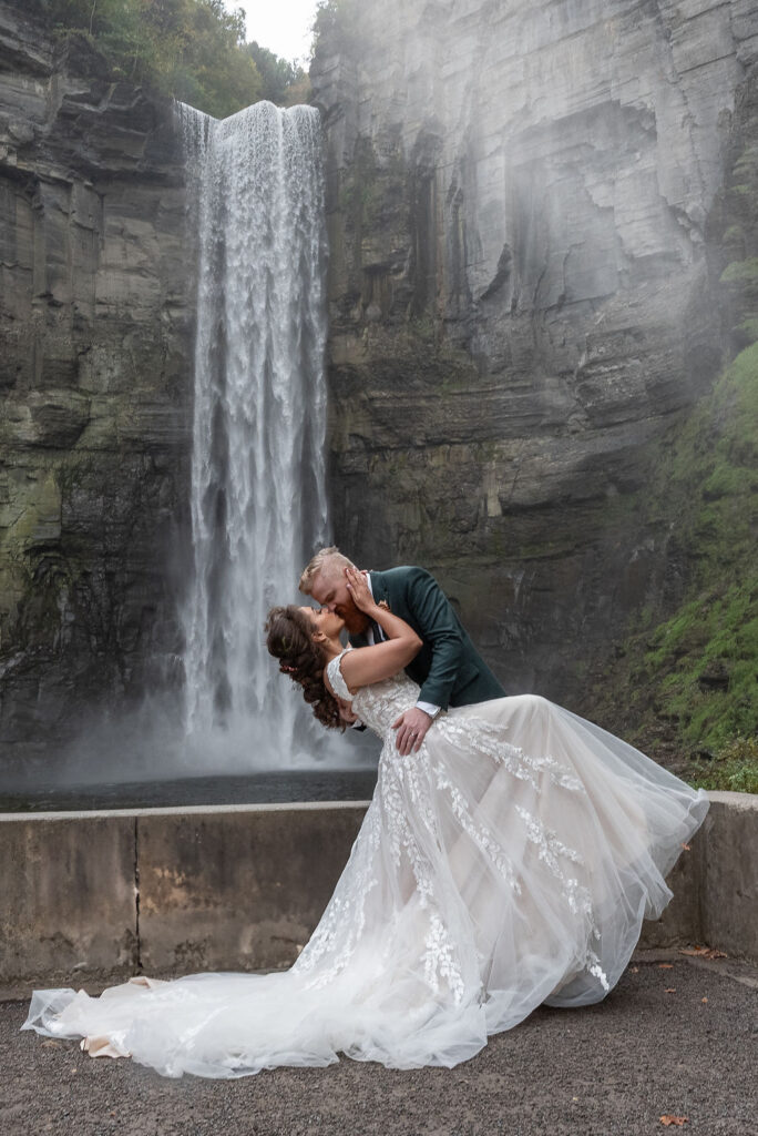 stunning portrait of the newlyweds