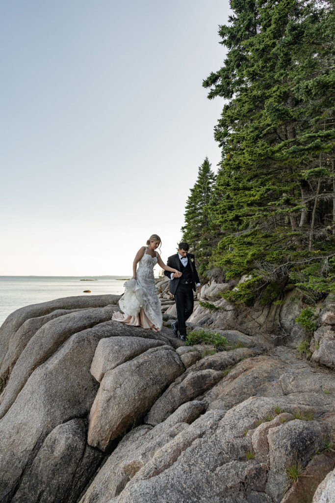 Newlyweds at their dream bridal portraits