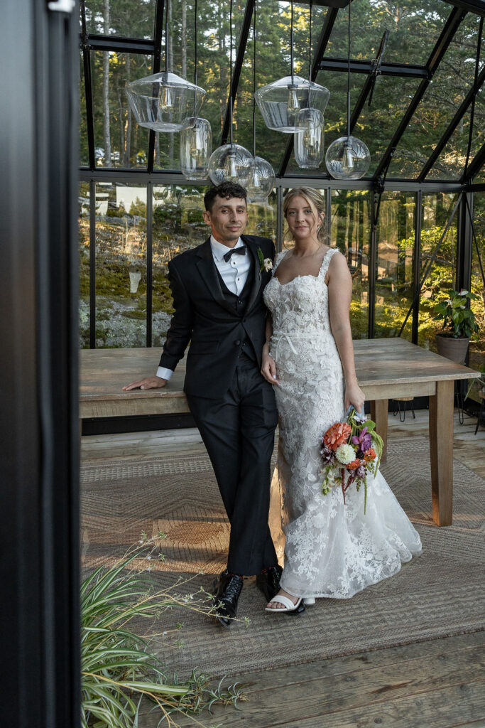 Ashley & Jack’s Intimate Coastal Maine Elopement at Aragosta at Goose Cove