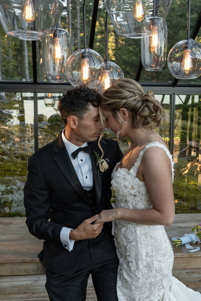 Ashley & Jack’s Intimate Coastal Maine Elopement at Aragosta at Goose Cove