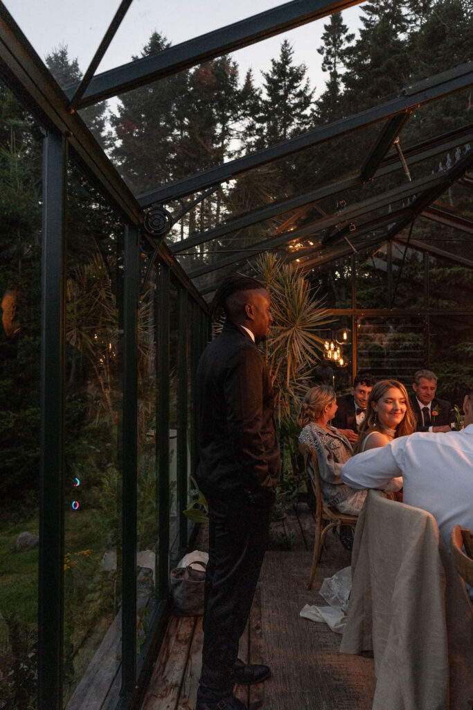 happy couple at their dream reception