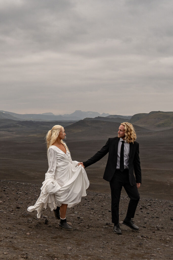 Adventurous Icelandic elopement
