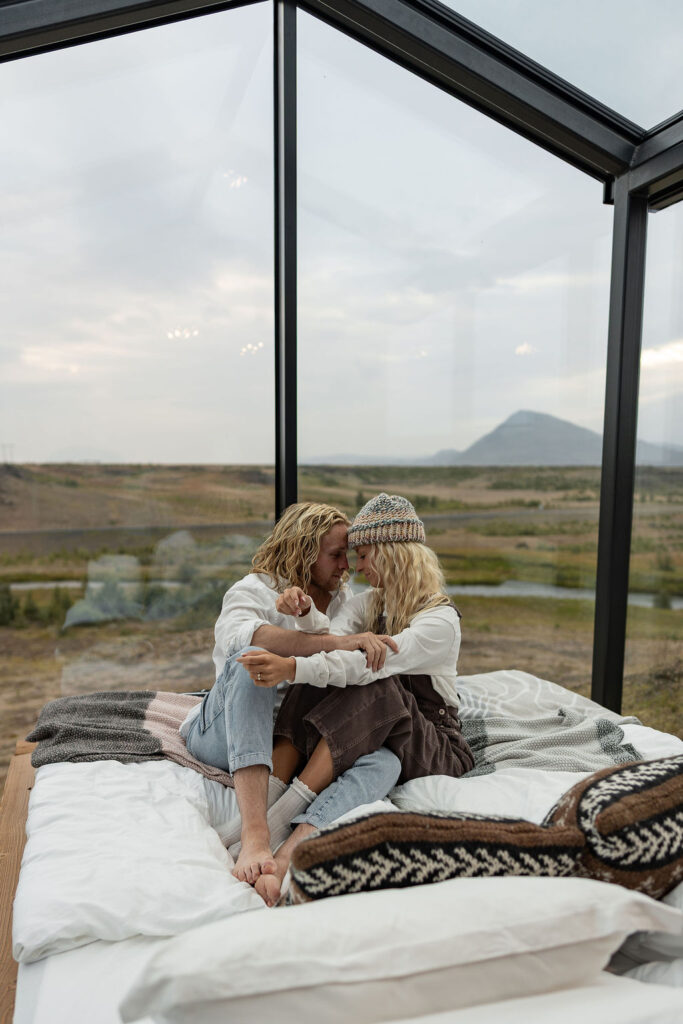 happy couple at their dream elopement