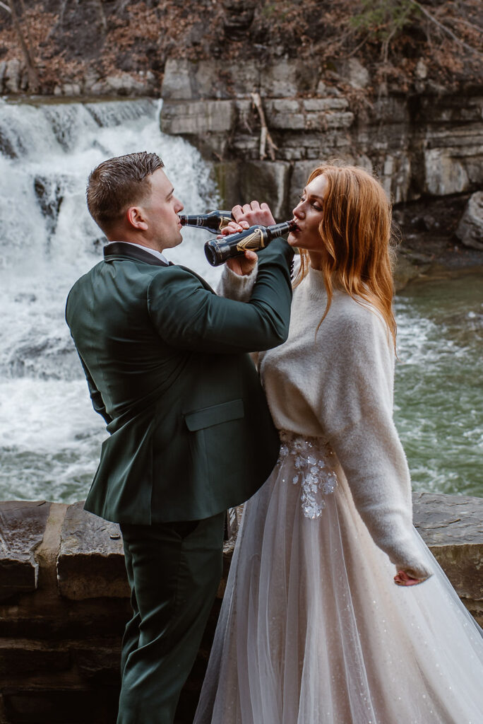 How to Elope With Kids | Real Inspiration From a Taughannock Falls Elopement