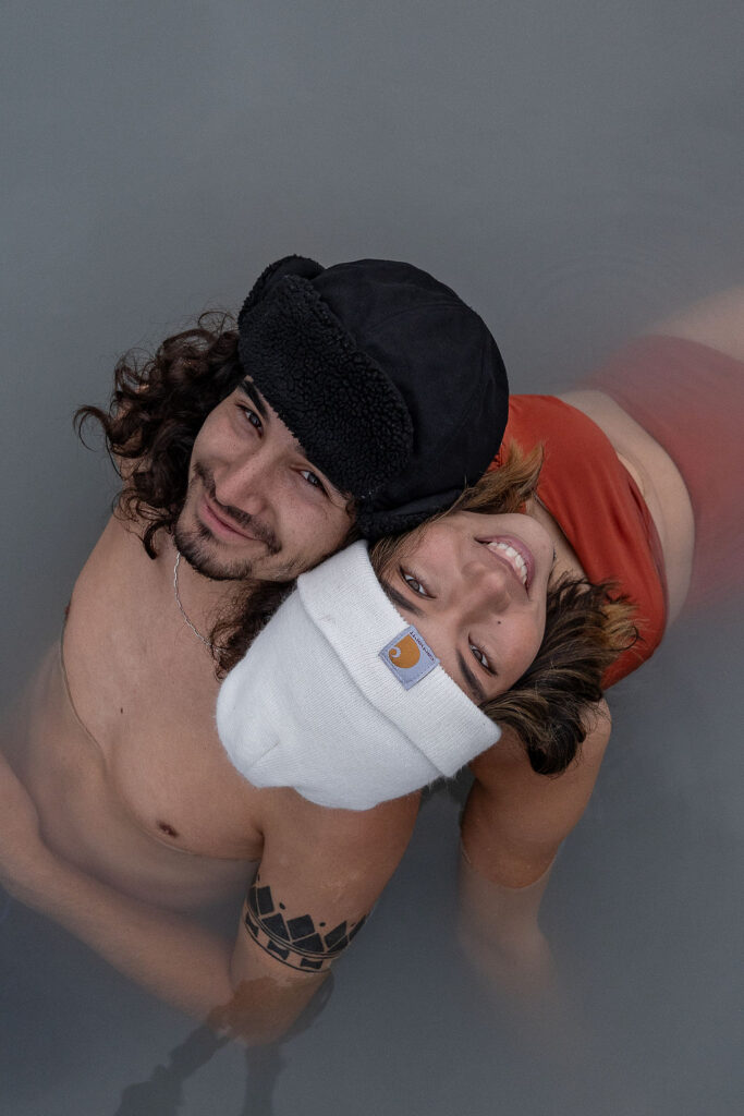 Fun bridal portraits in grand Teton national Park