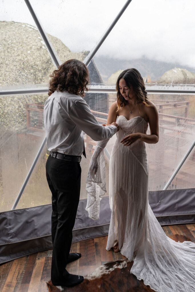 Adventurous elopement in grand Teton national Park
