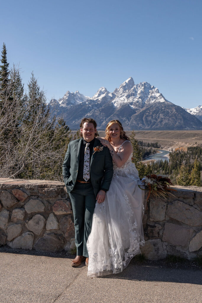 golden hour bridal session