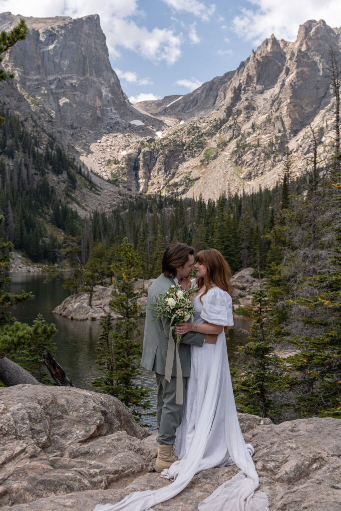 adventurous bridal portraits